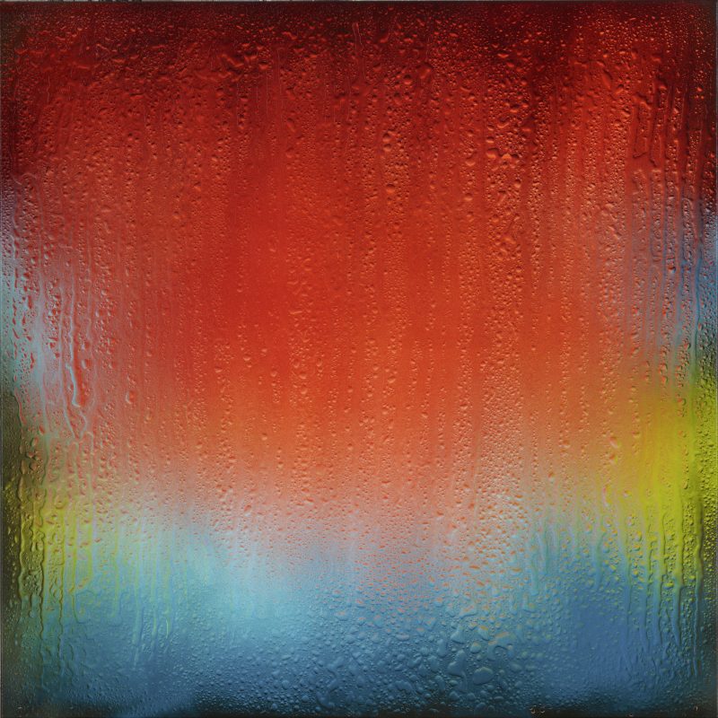 light sensation II 2022, Acryl auf Leinwand, 145 x 145 cm