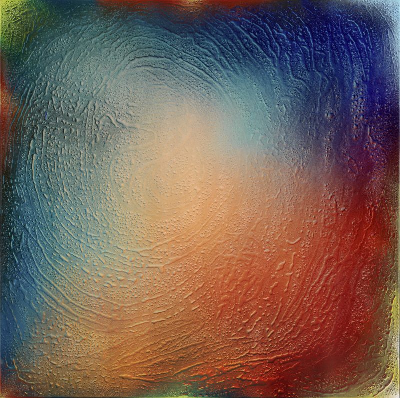light sensation III 2022, Acryl auf Leinwand, 145 x 145 cm