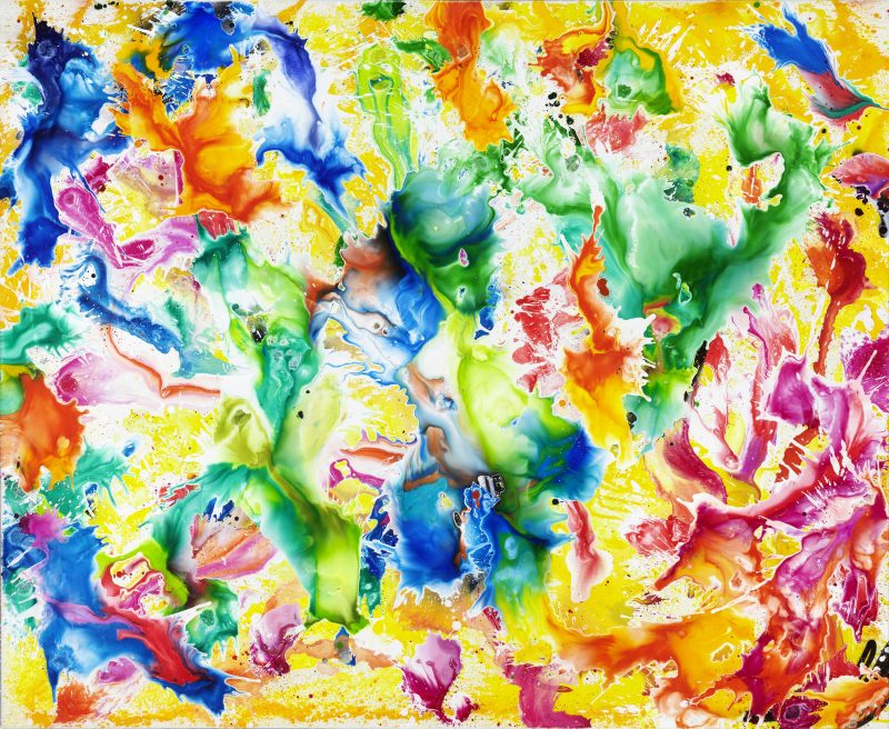 Christian Awe Lebenselixir 2025 Acryl auf Leinwand 180 x 220 cm